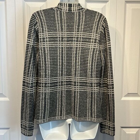 Eileen Fisher 2 Tone Grey Open Face Cardigan Size XS - Picture 5 of 10